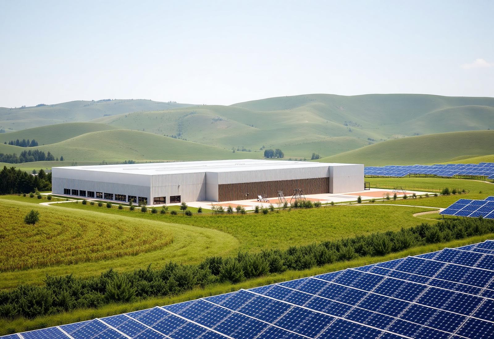 Sustainable data center facility
